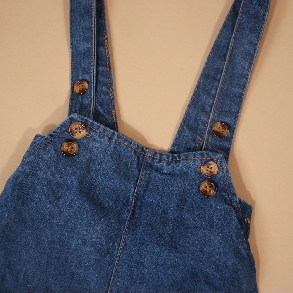 Plaid Overall Short Set Collared Matching Set - Picture 8 of 11